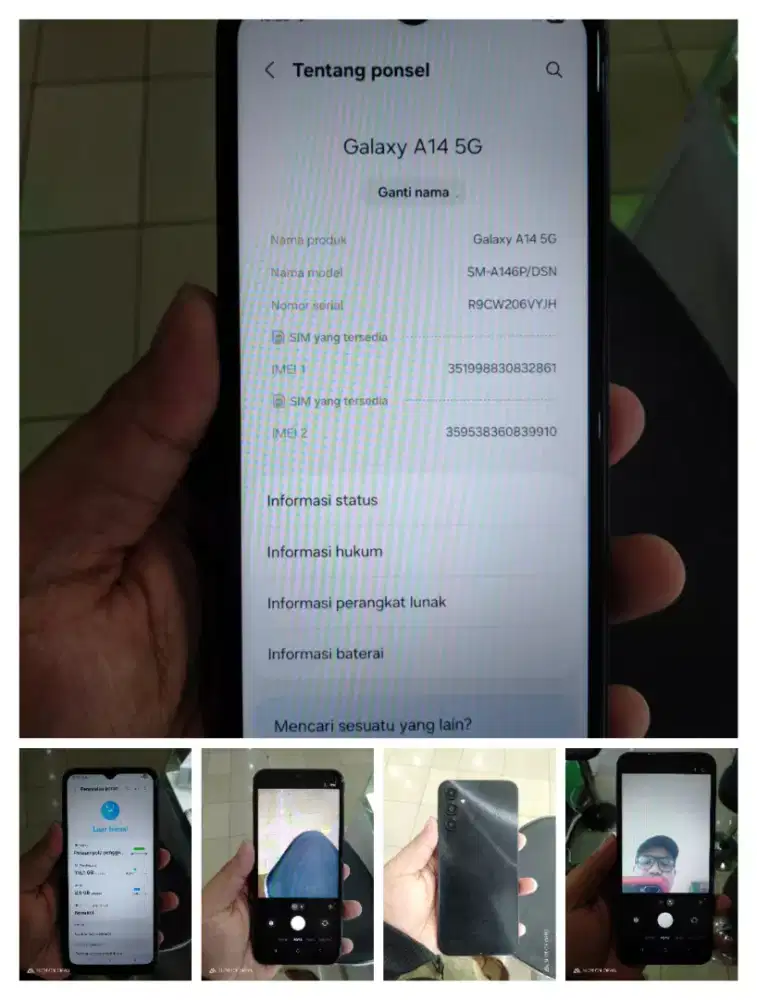 Samsung A14 5g 6/128Gb hp casan