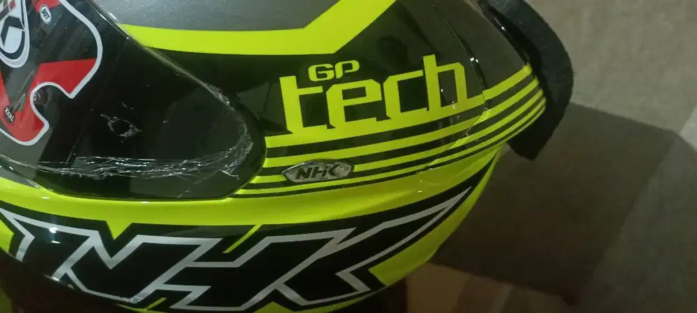 NHK gp tech yellow flou silver