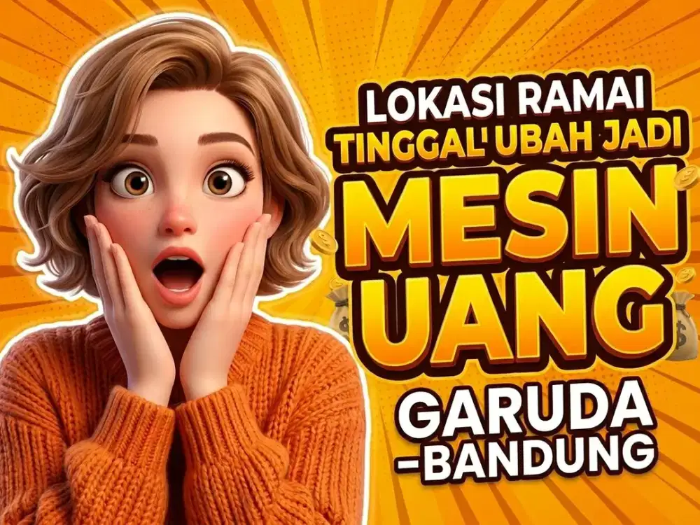 SEWA RUKO DI GARUDA, DADALI, ANDIR, BANDUNG KOTA.