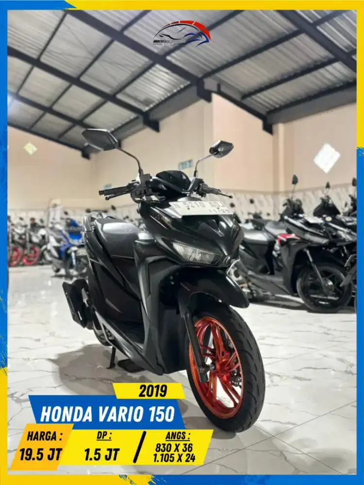 HONDA VARIO 150 2019 BEKAS RASA BARU BOSSKU HIKMAH MOTOR KEPUH MALANG