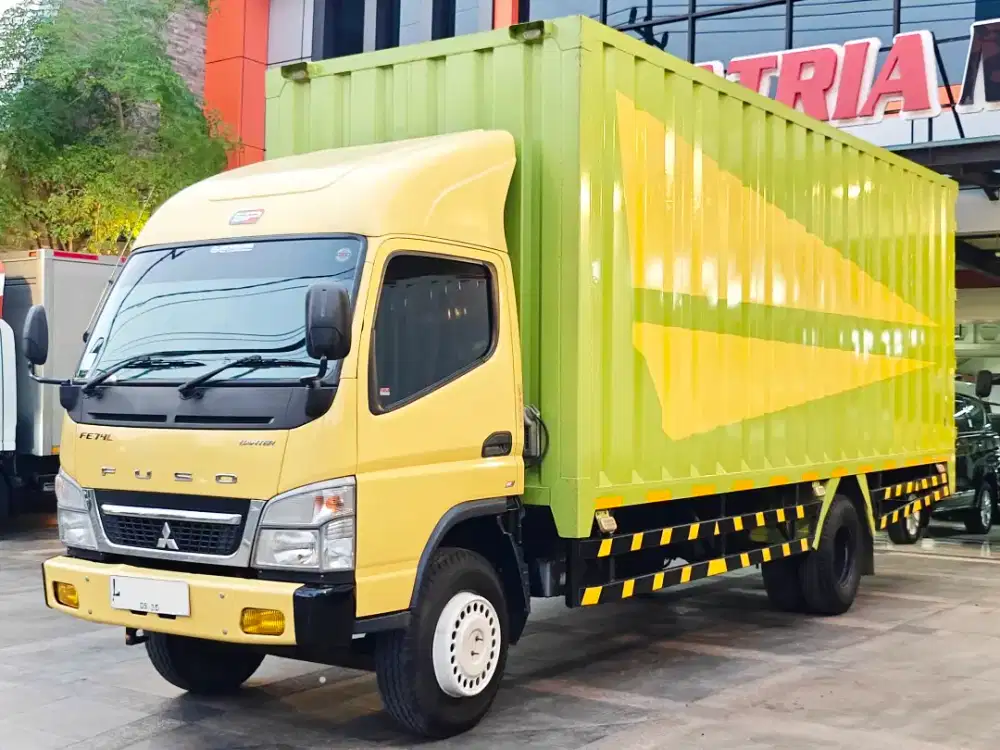 SptBaru Truk Canter FE 74L 2025 Long 6 Roda 136PS Box Cargo Jumbo 2024