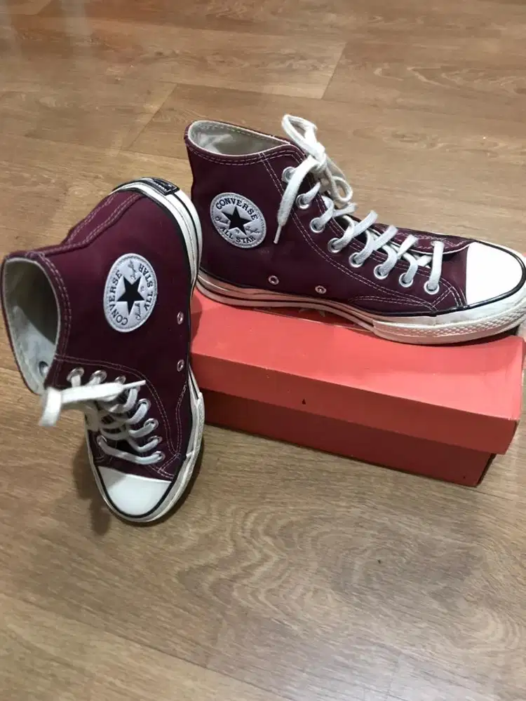 Converse Chuck Taylor 70 Dark Beetroot Size 40