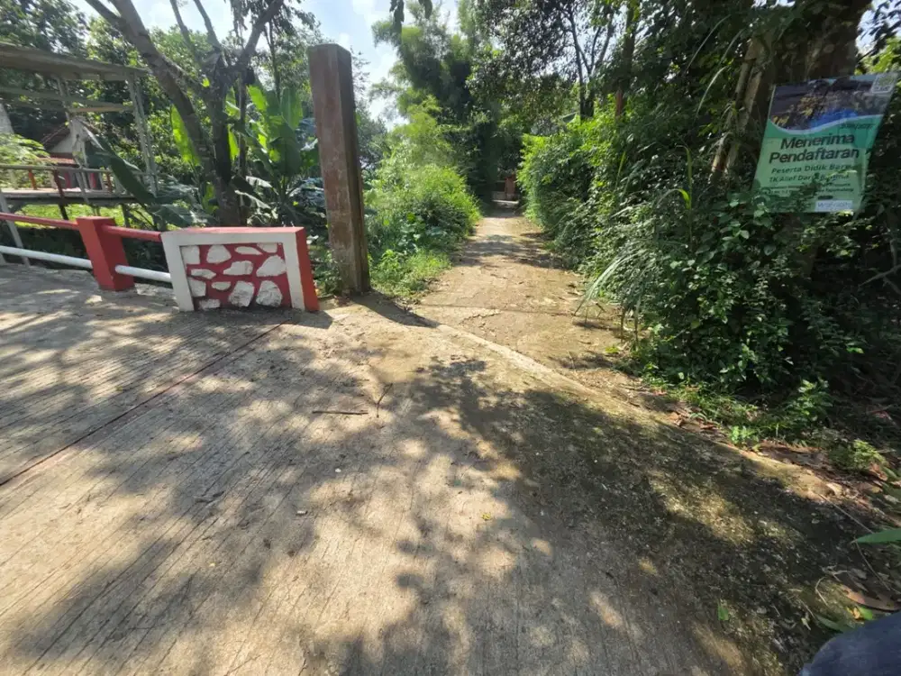 4 Menit Jl Raya BOMANG & Stasiun Bojong Gede Dijual Murah Tanah Kavling Strategis, SHM