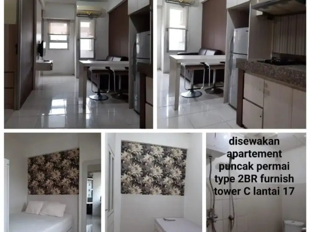 Dijual Apartemen Puncak Pemai 2BR Tower C Furnish