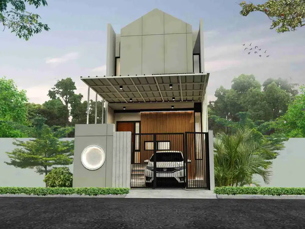 Rumah baru 2 lantai 850 jt di jakasampurna jakapermai dekat akses LRT tol becak kayu
