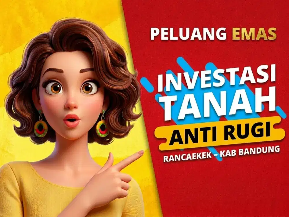 JUAL TANAH DI RANCAEKEK, BANDUNG TIMUR, KABUPATEN BANDUNG.