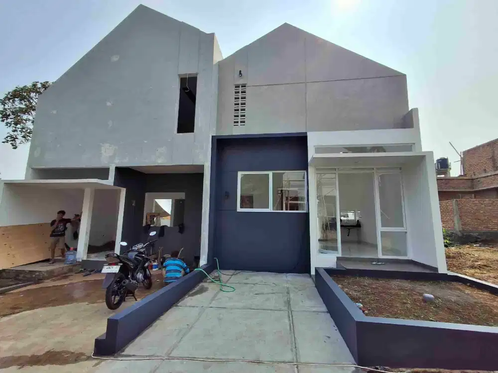 dijual rumah onprogres siap huni promo dp 1 jt all in