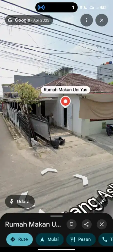 Rumah makan uni yus