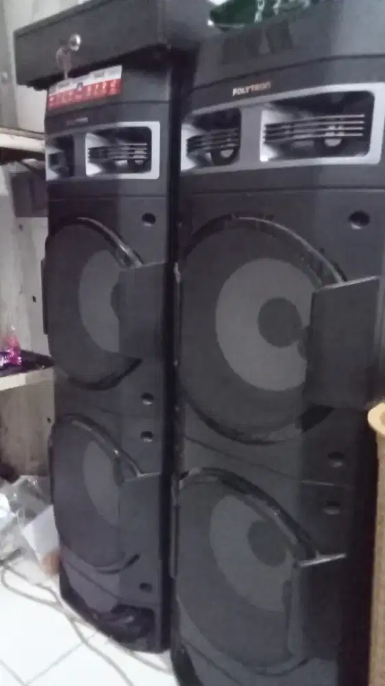 Polytrone speaker bloothoth suara mantap bass mantap kenceng mantul