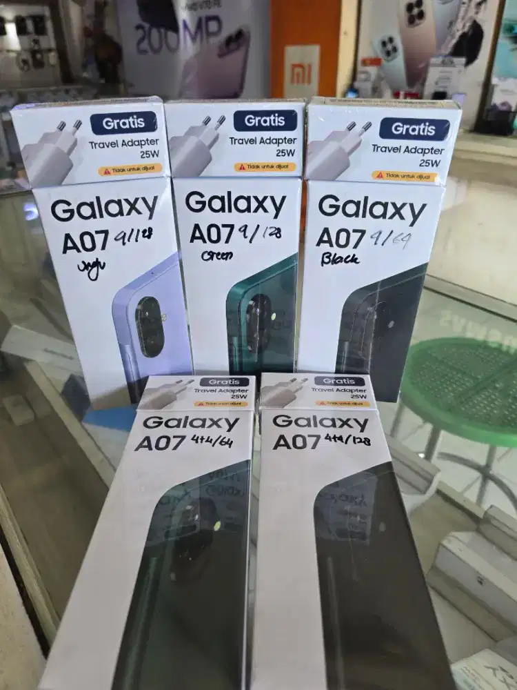 SAMSUNG A07 4+4/64 FREE ADAPTOR