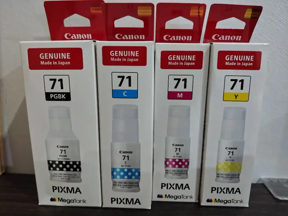 Dijual Tinta CANON GI 71 Original 100% 1 Set