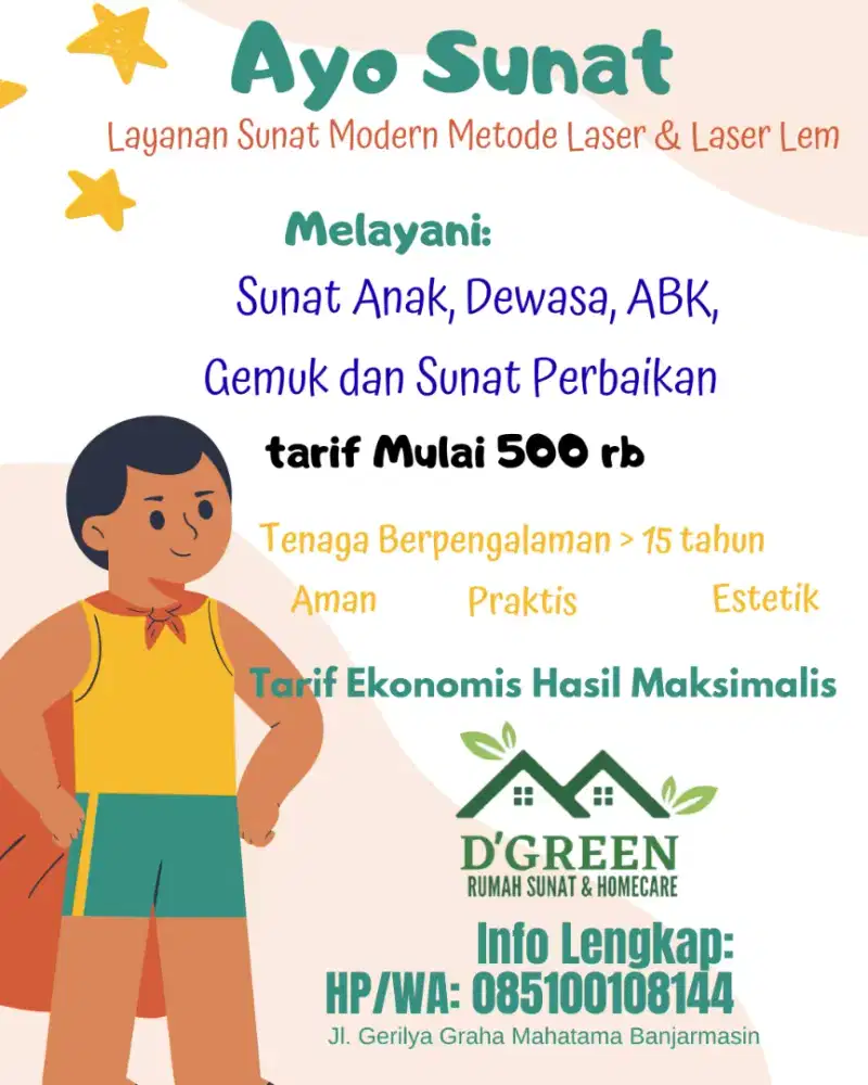 Layanan Sunat Anak Dan Dewasa