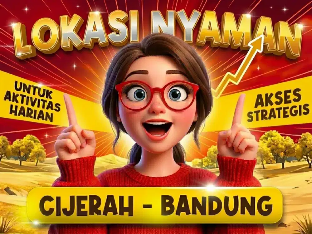 JUAL RUMAH DI CIJERAH, MELONG ASIH, BANDUNG KOTA.
