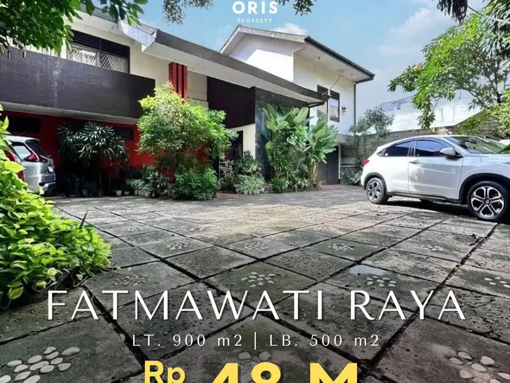 For Sale Rumah & Kost 24 Kamar, Hadap Timur - Fatmawati Raya