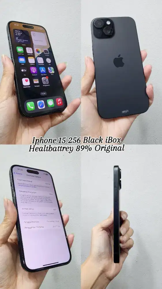 Iphone 15 256 black ex ibox