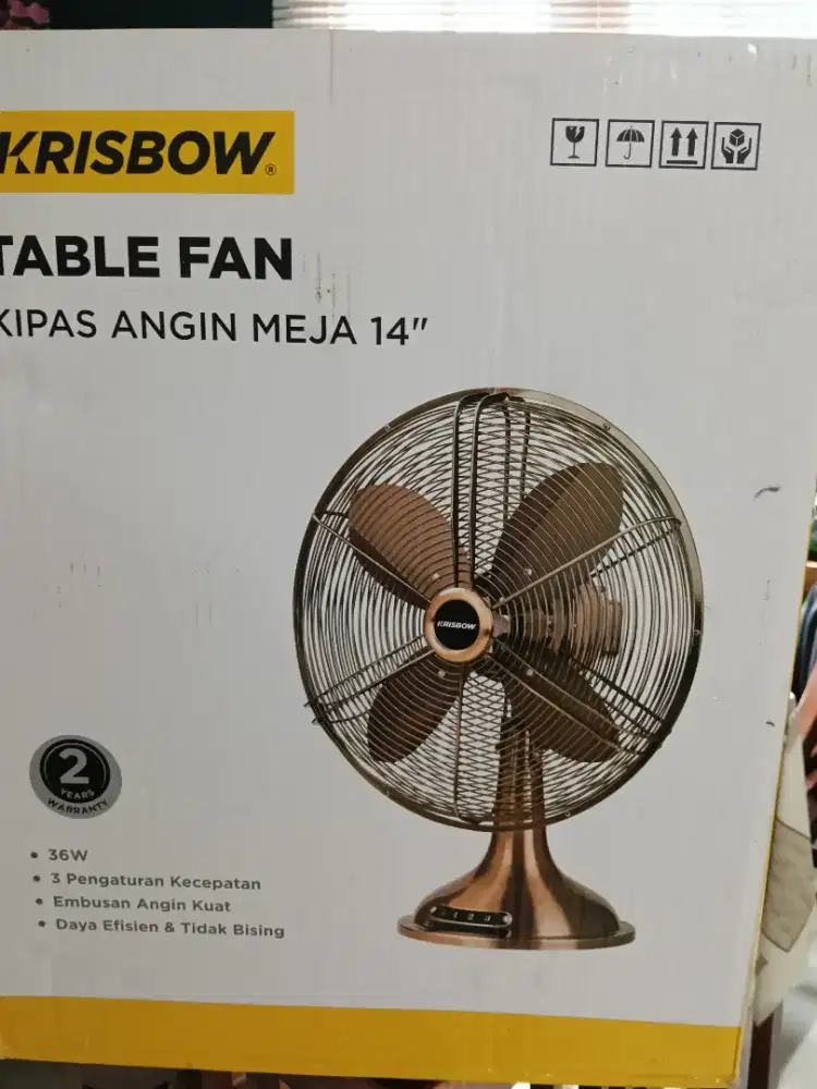 Kipas angin Meja 14 in Krisbow