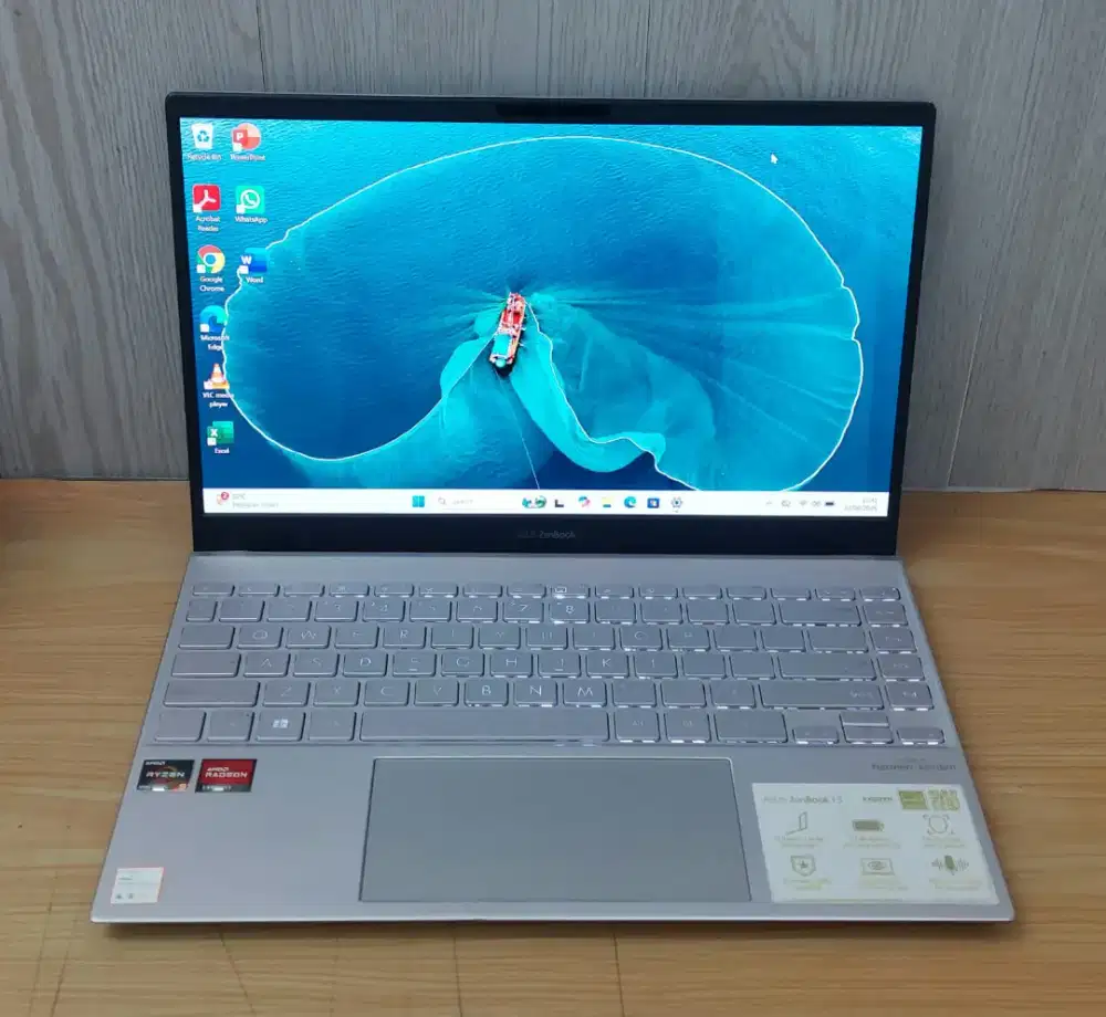 ASUS ZenBook 13 UM325U Ryzen 5-5500U|8GB|512GB|Radeon|14FHD|Win11