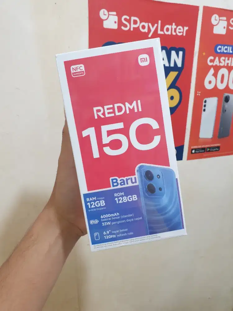 Redmi 15C 6/128 & 8/256 New