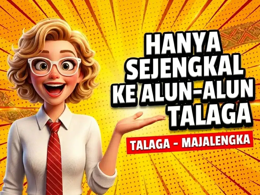 JUAL TANAH DI TALAGA, CIKIJING, MAJALENGKA.