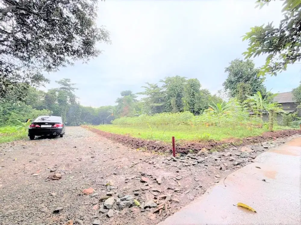 Dijual Tanah Kavling SHM, Dekat Tol Burangkeng - Setu