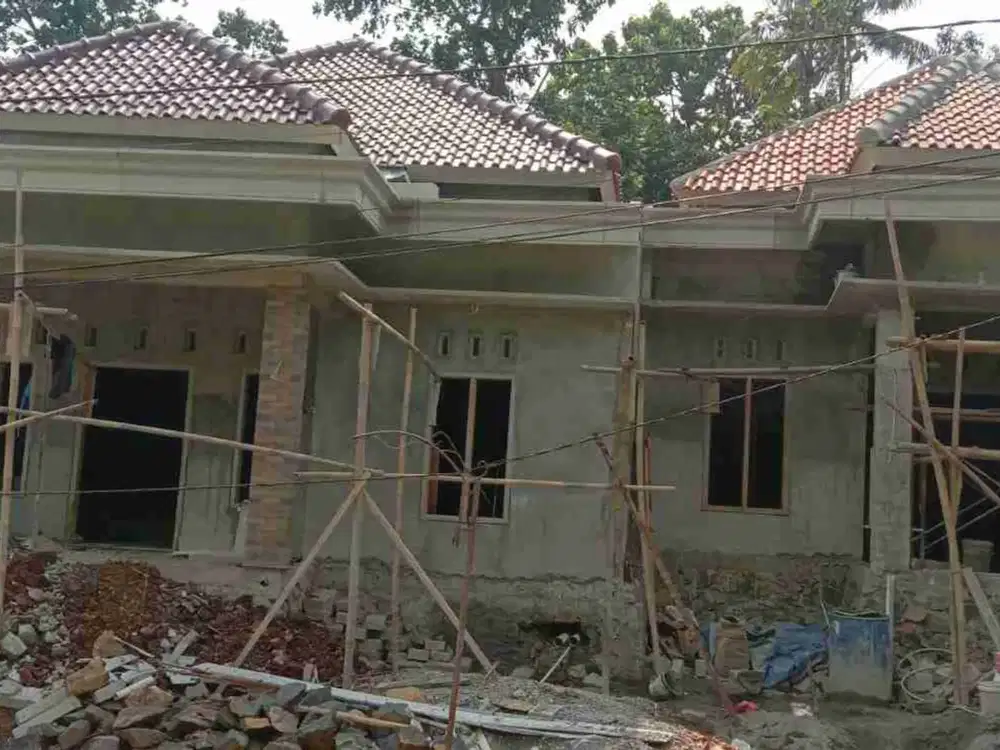 hunian eksekutif on progress siap huni di ngrembel gunungpati