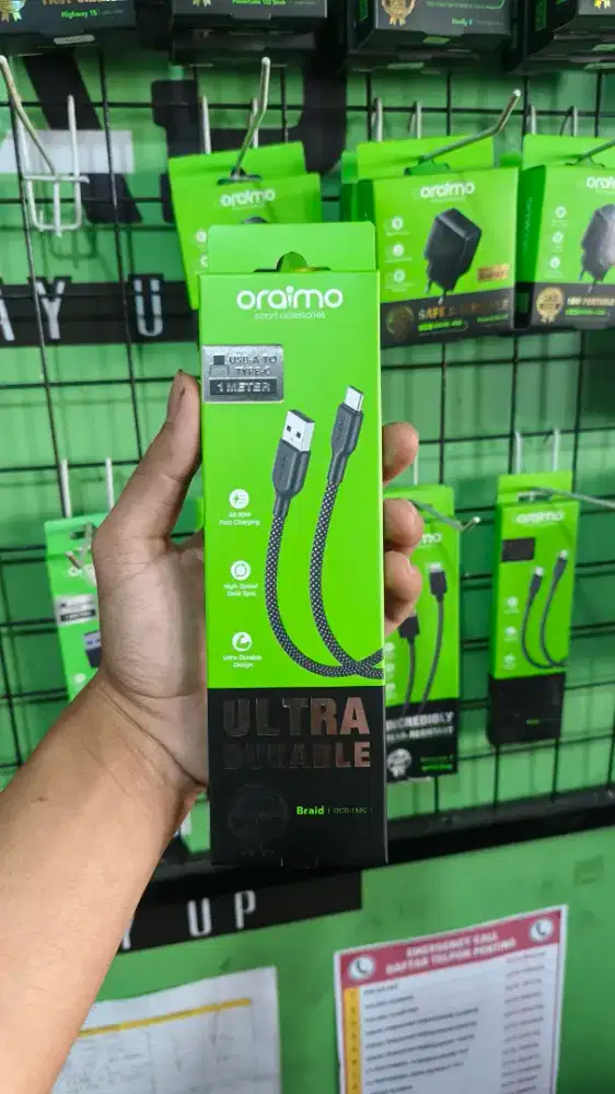 KABEL DATA TYPE C ORAIMO OCD-152C