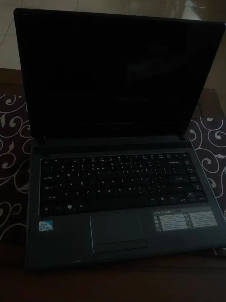 Laptop Acer aspire 4739z FULLSET ram 4gb rom 320gb ssd