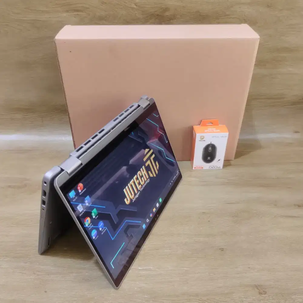 LIKE NEW GARANSI RESMI MASI ON 2in-1 Laptop Dell latitude Slim