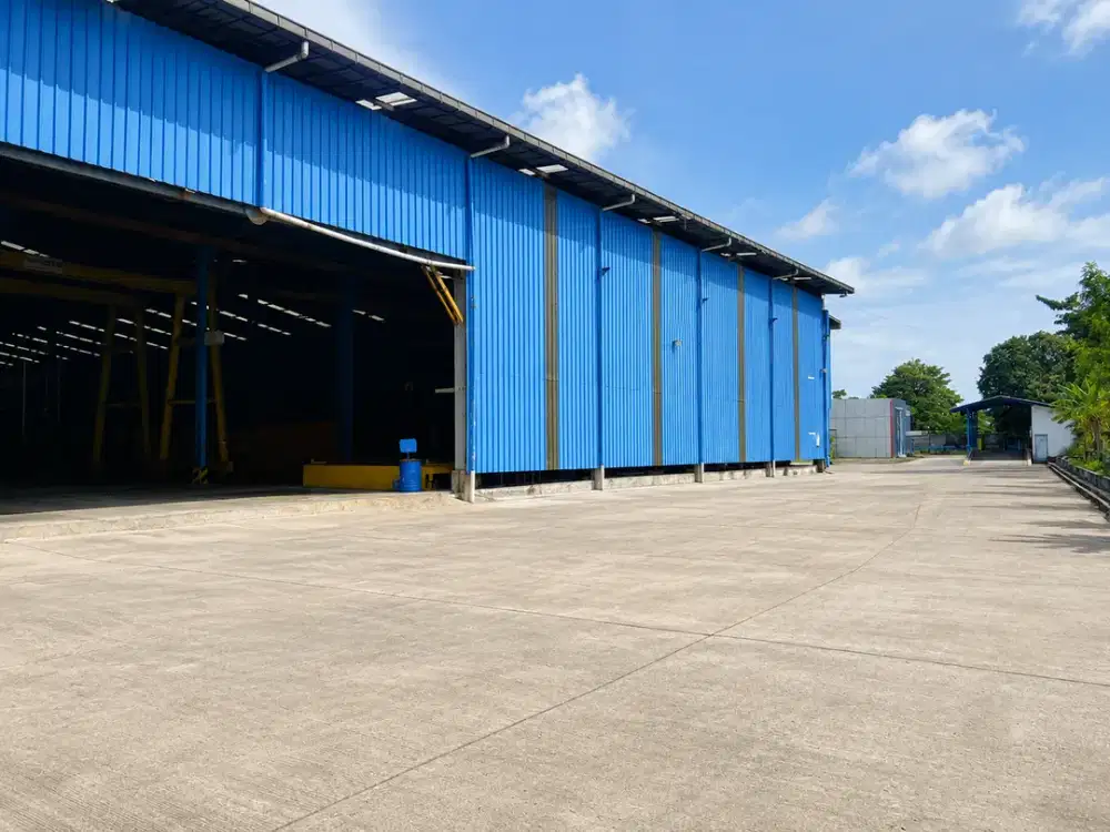 Pabrik Siap Operasional di Balaraja - Akses Kontainer, Lahan Luas 5,6 Ha!