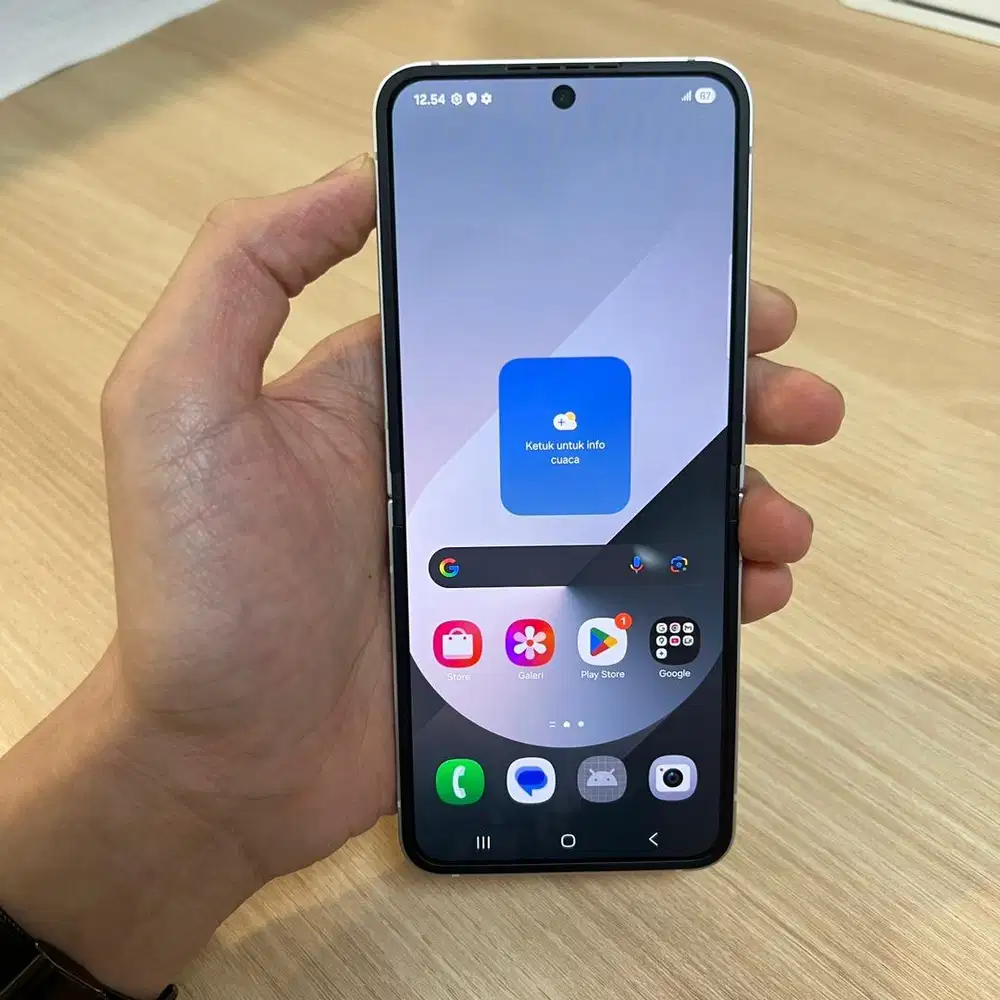 Samsung galaxy z flip 6 12gb ram 512gb rom putih mulus z flip6 12/512