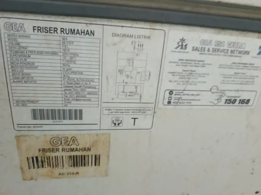Frezerr besar merk gea