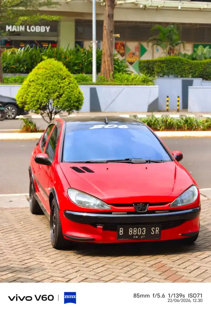 Peugeot 206 2002 MATIC istimewa