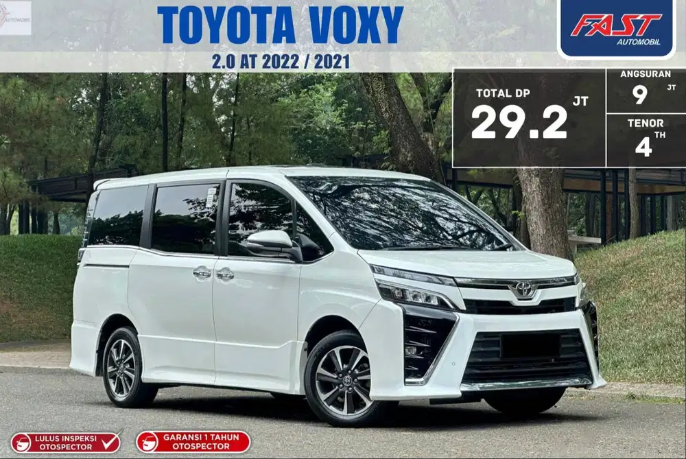 LOW KM GARANSI 1THN PAJAK PNJG TOYOTA VOXY 2022/2021 KM.43RB