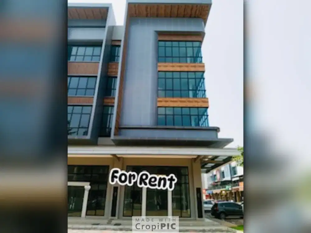 Disewakan Ruko 4 Lantai Crystal Boulevard – Lokasi Premium & Siap Usaha