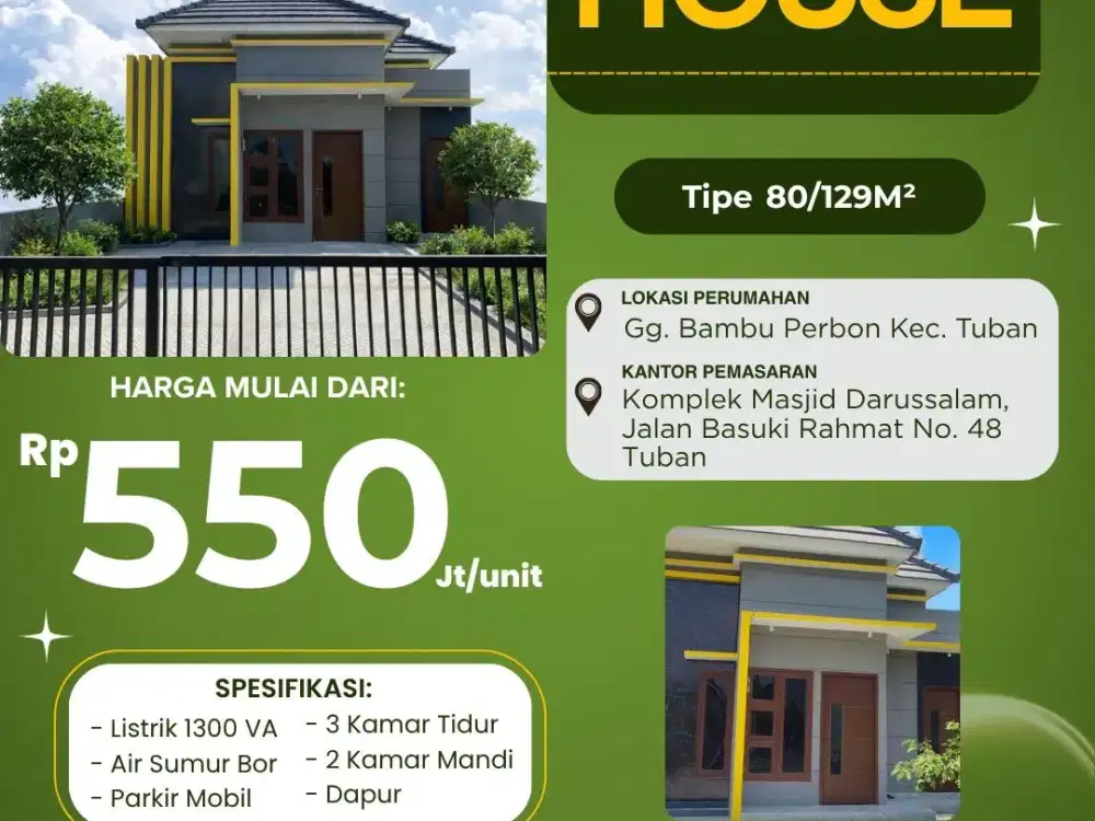 BGF House rumah modern tengah kota