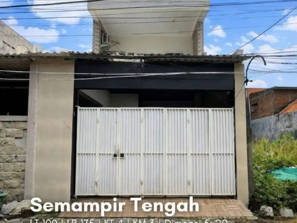 Rumah Semampir Tengah STRATEGIS, MINIMALIS, SIAP HUNI