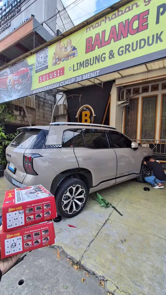 JAKARTA Siap Pasang, Peredam GUNCANGAN & LIMBUNG Mobil BALANCE Damper