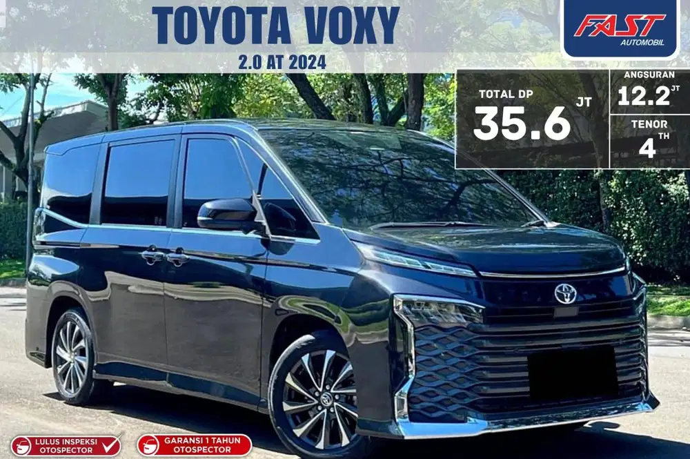 LOW KM PJAK PNJG GARANSI 1TH TOYOTA VOXY 2024 2.0 METIK