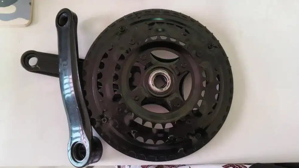 Crankset gir depan 3 susun sepeda gunung 48-38-28T