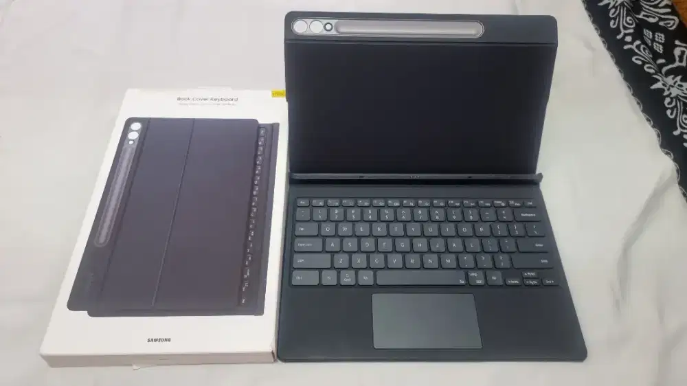Cover keyboard trackpad ori galaxy tab s9 fe+/s9+/s10+