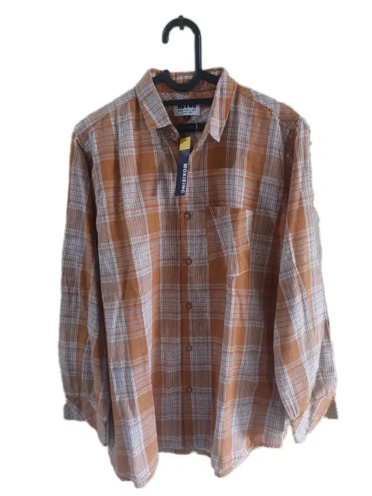 Kemeja Flanell Heyho ukuran  L