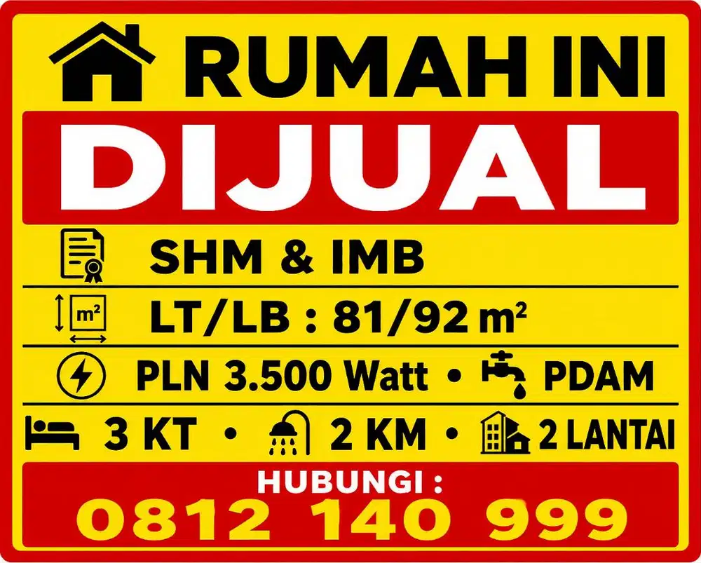 Dijual Rumah Siap Huni Adipura Gedebage Bandung 3KT 2KM SHM