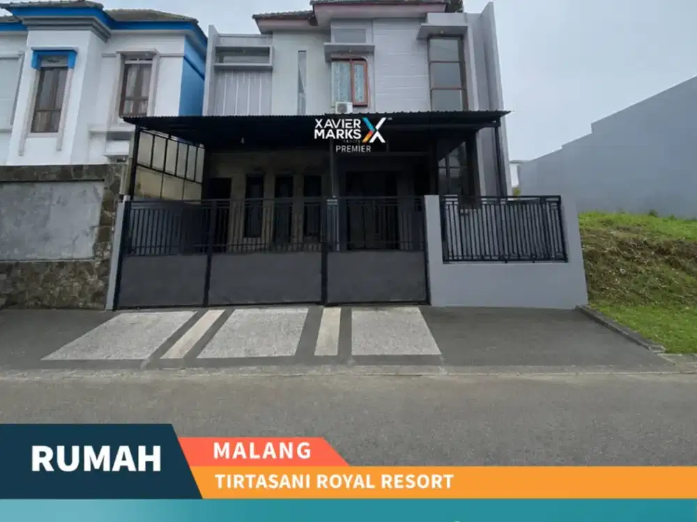 Dijual Rumah 2 Lt di Tirtasani Royal Resort Karangploso Malang