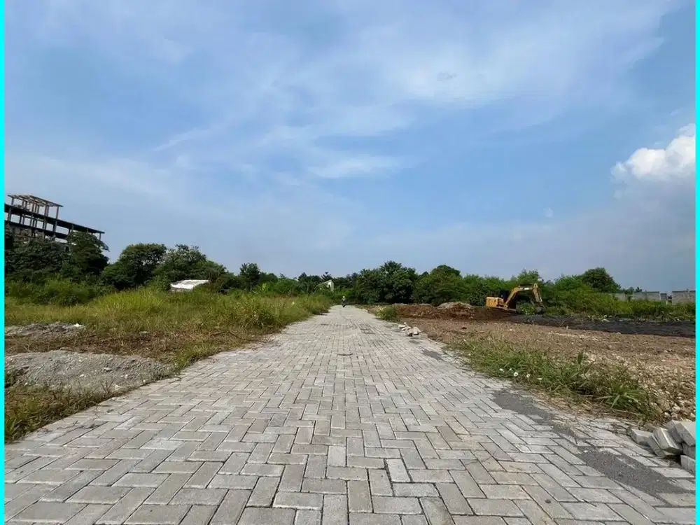 Dekat Kampus UTY Tanah Jogja Dijual di Jl. Taman Alamanda