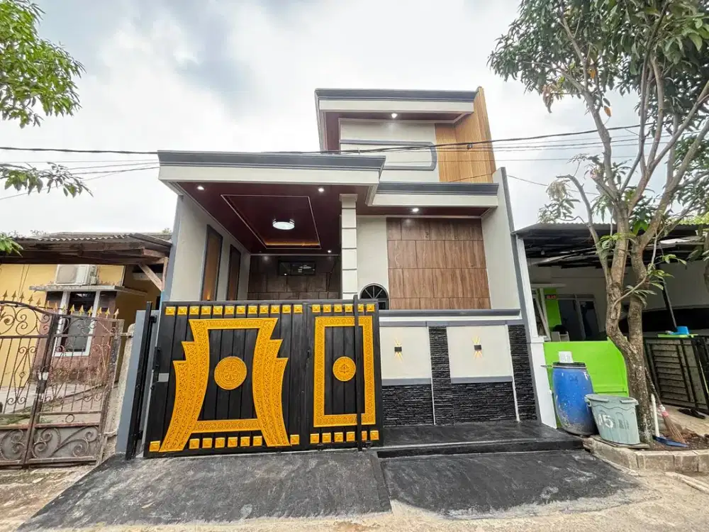 Rumah Mewah Minimalis Ada Teras Belakang Siap Huni Di Citra Indah City
