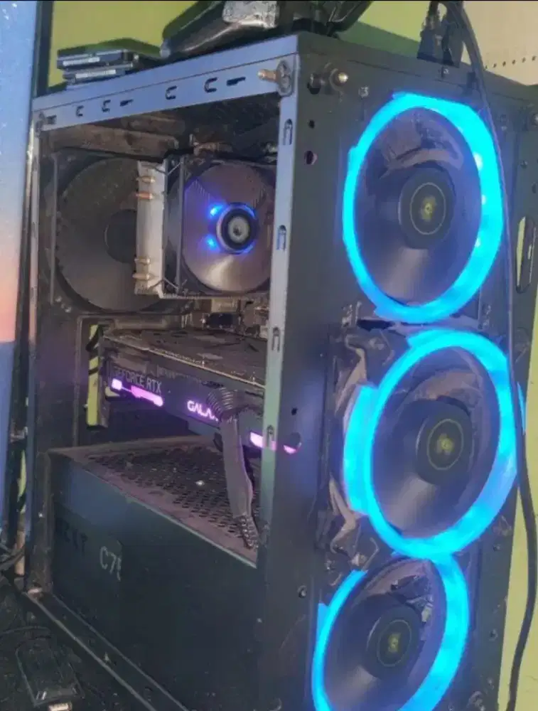 pc ryzen 5 5600G+ galax rtx 2080ti 11gb