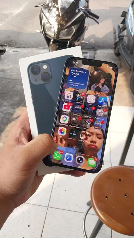 APPLE IPHONE 13 128GB EX RESMI DIGIMAP
