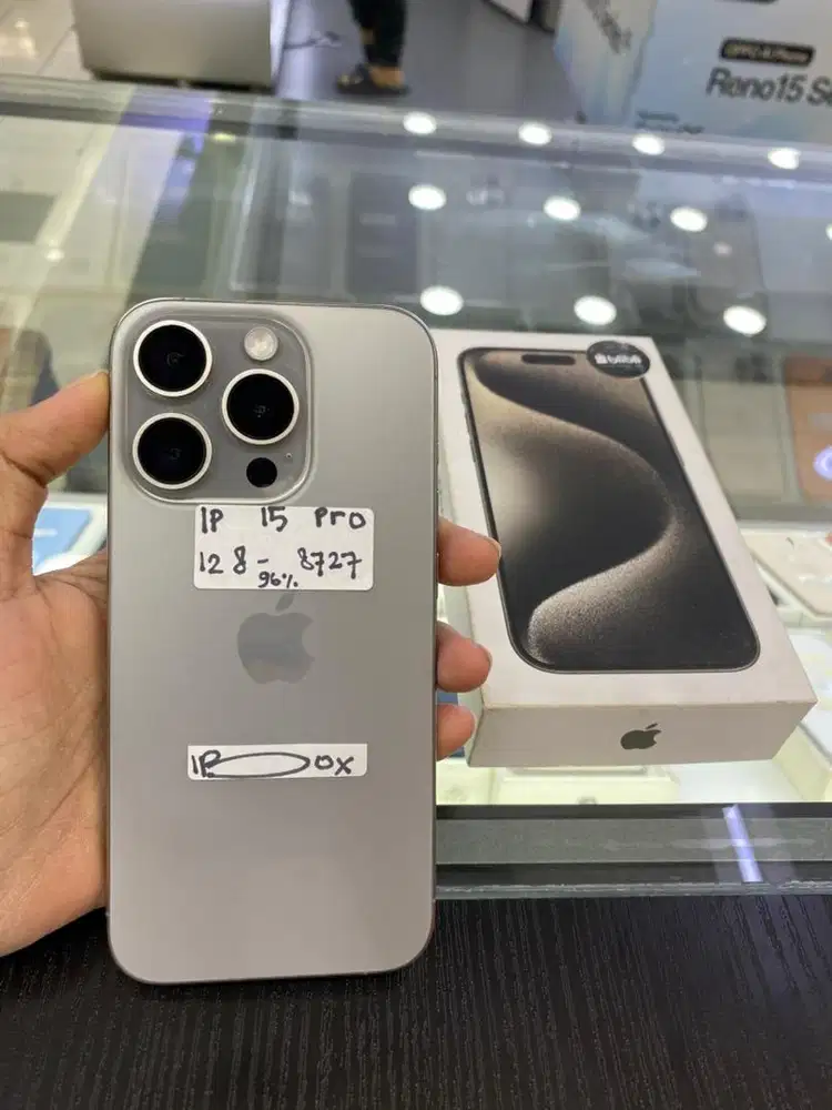 Iphone 15 pro 128 fullset original
