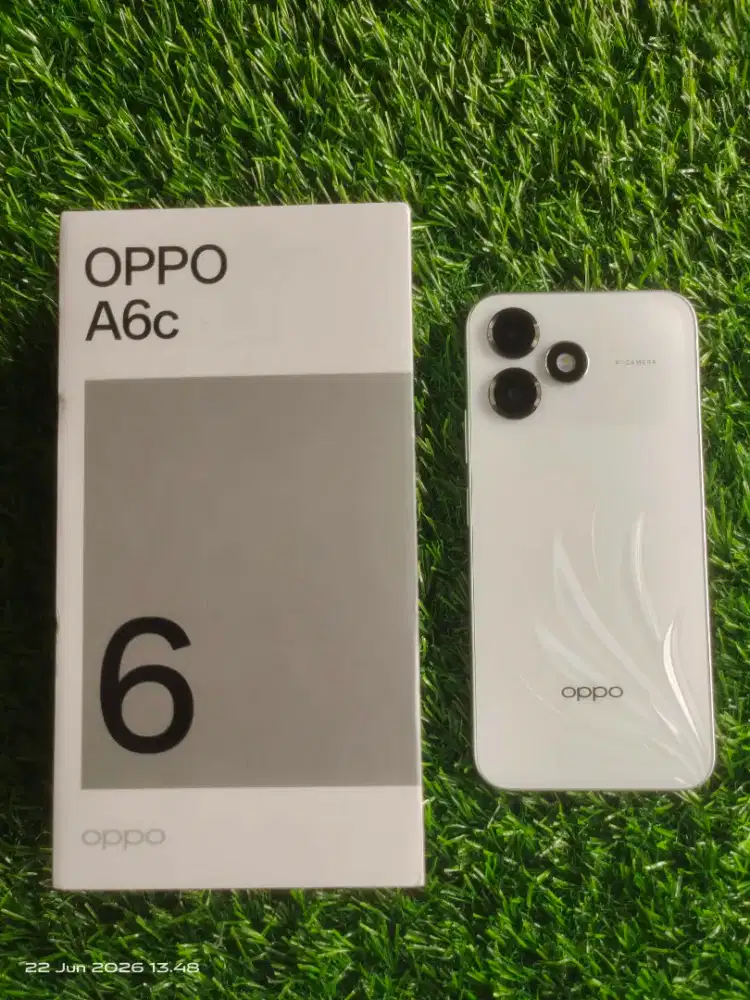 Oppo A6c 4/128Gb Garansi Resmi 11 Bulan Fullset Original