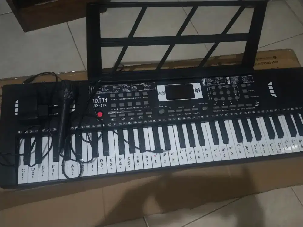 NEGO Rixton Portable digital piano 61 keys keyboard